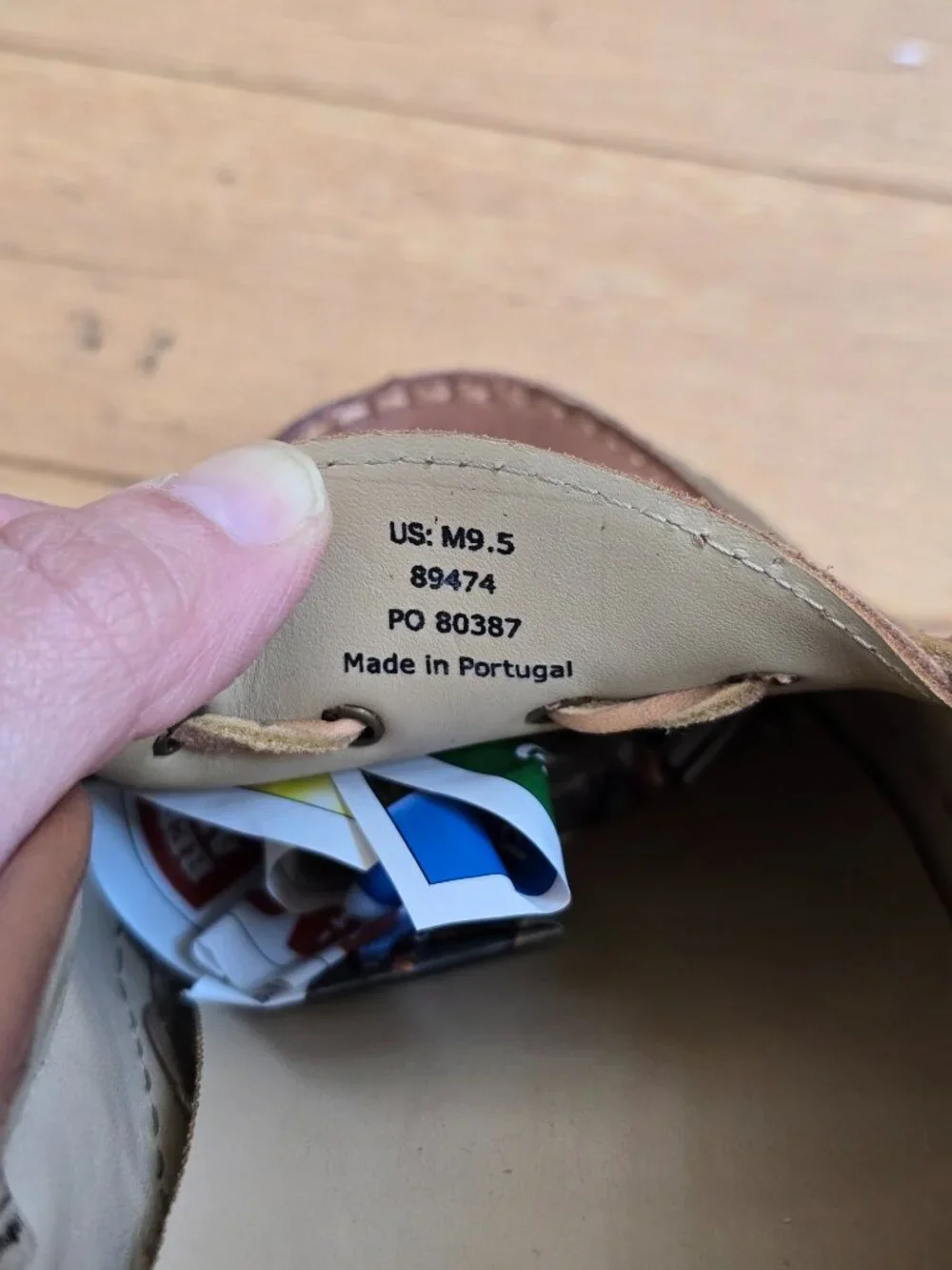 Lucas | brown leather moccasin style gum sole boat shoes | MENS 9.5
